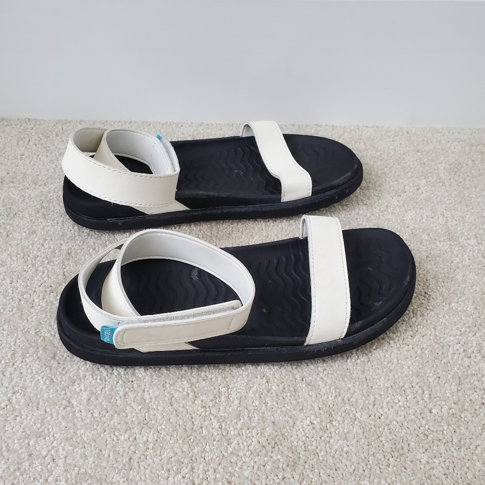 Native Women's Juliet Comfort Sandals White/black